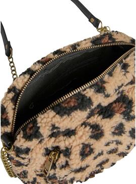 Borsa Pieces Aina leopardo per donna