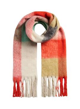 Sciarpa Pieces Jory arancione per donna