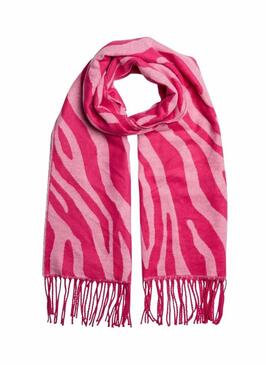 Sciarpa Pieces Celin fucsia per donna