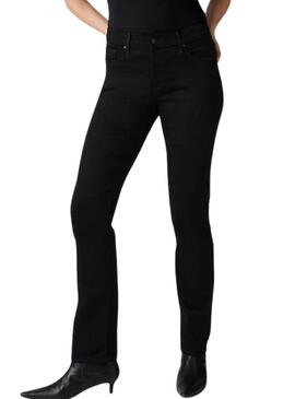 Pantaloni in denim Levis 312 neri da donna