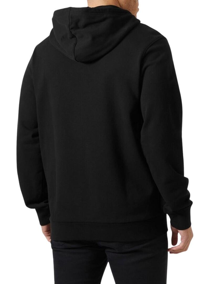 Felpa Helly Hansen HH Box nera per uomo.