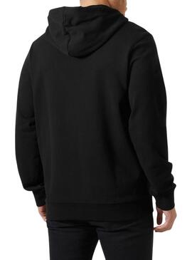 Felpa Helly Hansen HH Box nera per uomo.
