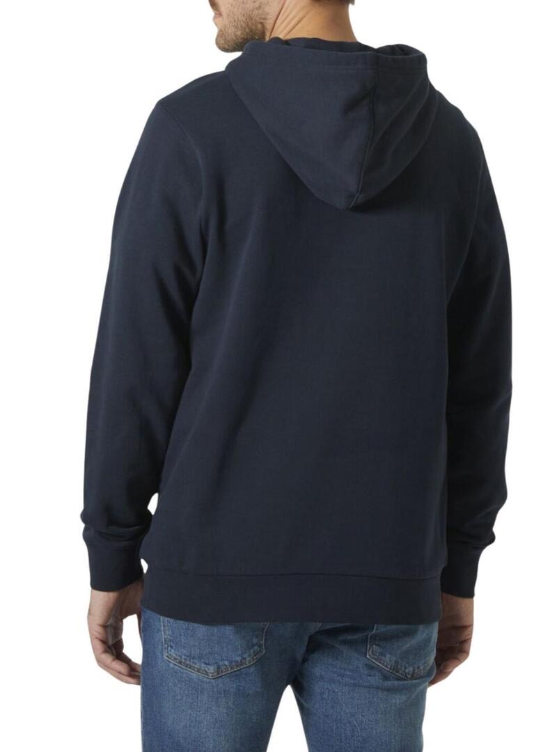 Felpa Helly Hansen HH Box blu scuro per uomo