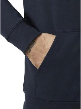 Felpa Helly Hansen HH Box blu scuro per uomo