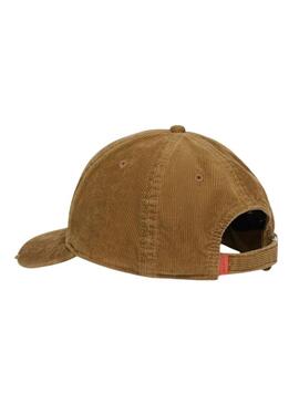 Cappellino Superdry Graphic Cord Trucker in velluto a coste cammello