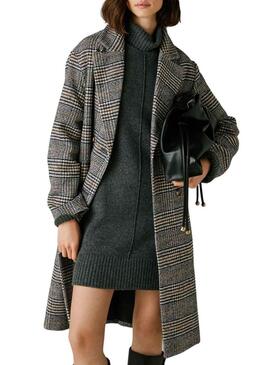 Cappotto Pepe Jeans Tasha grigio per donna