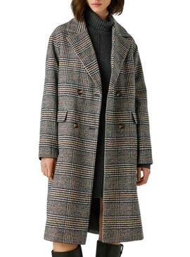 Cappotto Pepe Jeans Tasha grigio per donna