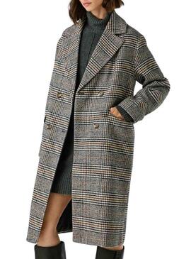 Cappotto Pepe Jeans Tasha grigio per donna