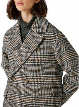 Cappotto Pepe Jeans Tasha grigio per donna
