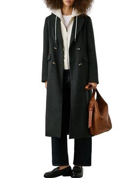 Cappotto Pepe Jeans Taylor grigio per donna