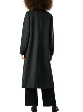 Cappotto Pepe Jeans Taylor grigio per donna