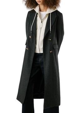 Cappotto Pepe Jeans Taylor grigio per donna