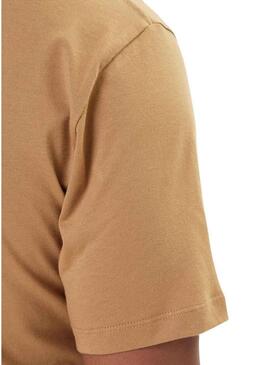 Maglietta Pepe Jeans Eggo cammello per uomo