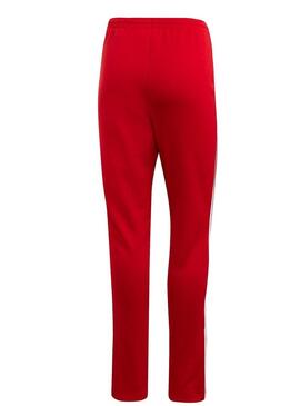 Pantaloni Adidas SST Rosso per Donna