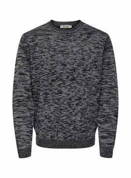 Maglia Only and Sons Trak grigia per uomo