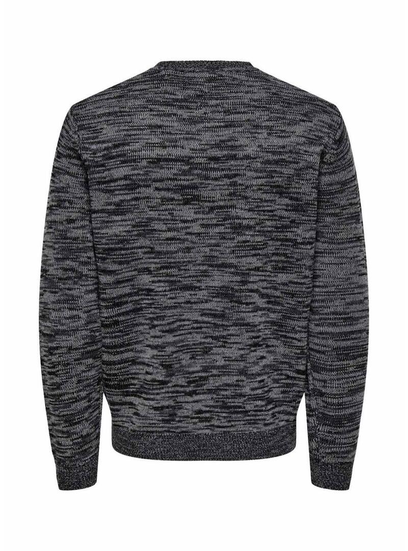 Maglia Only and Sons Trak grigia per uomo