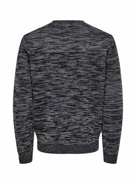 Maglia Only and Sons Trak grigia per uomo