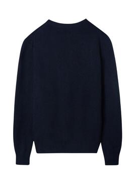 Maglia Silbon Warm blu scuro per uomo