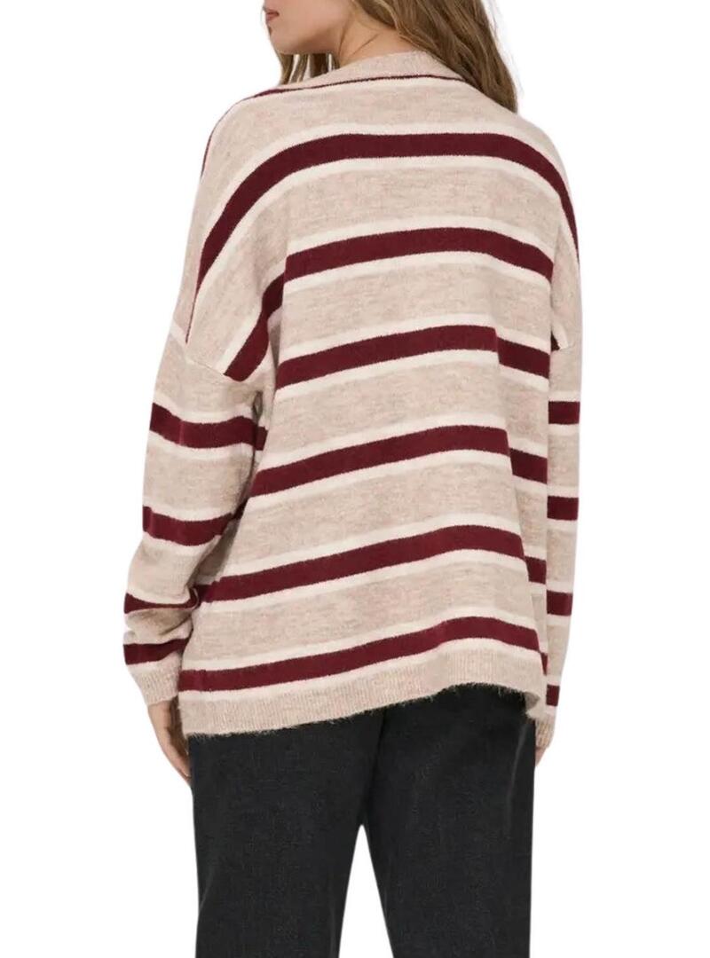 Maglia a righe a maglia Only Talio per donna