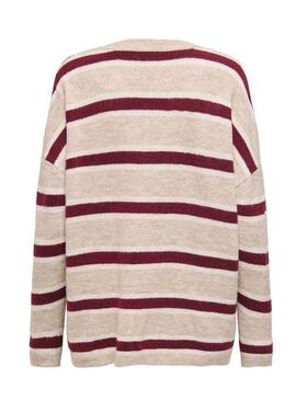 Maglia a righe a maglia Only Talio per donna