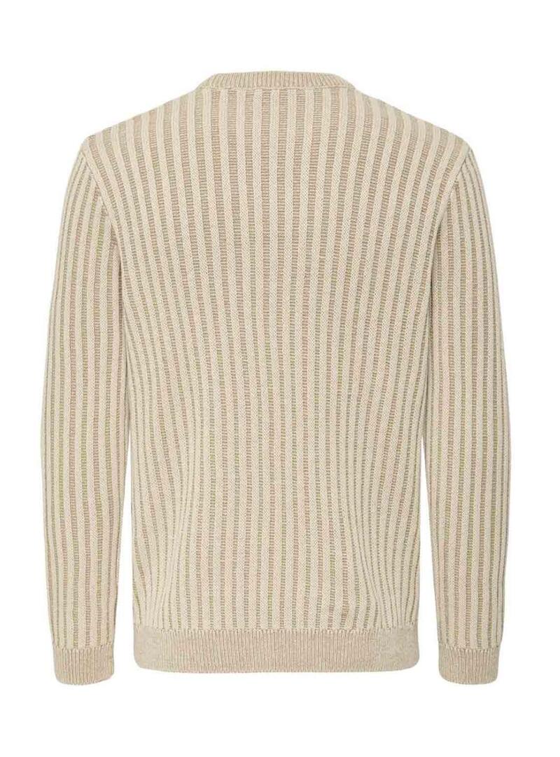 Maglia Only and Sons Brant beige per uomo