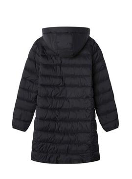 Giacca Pepe Jeans imbottita Dahlia nera per bambina