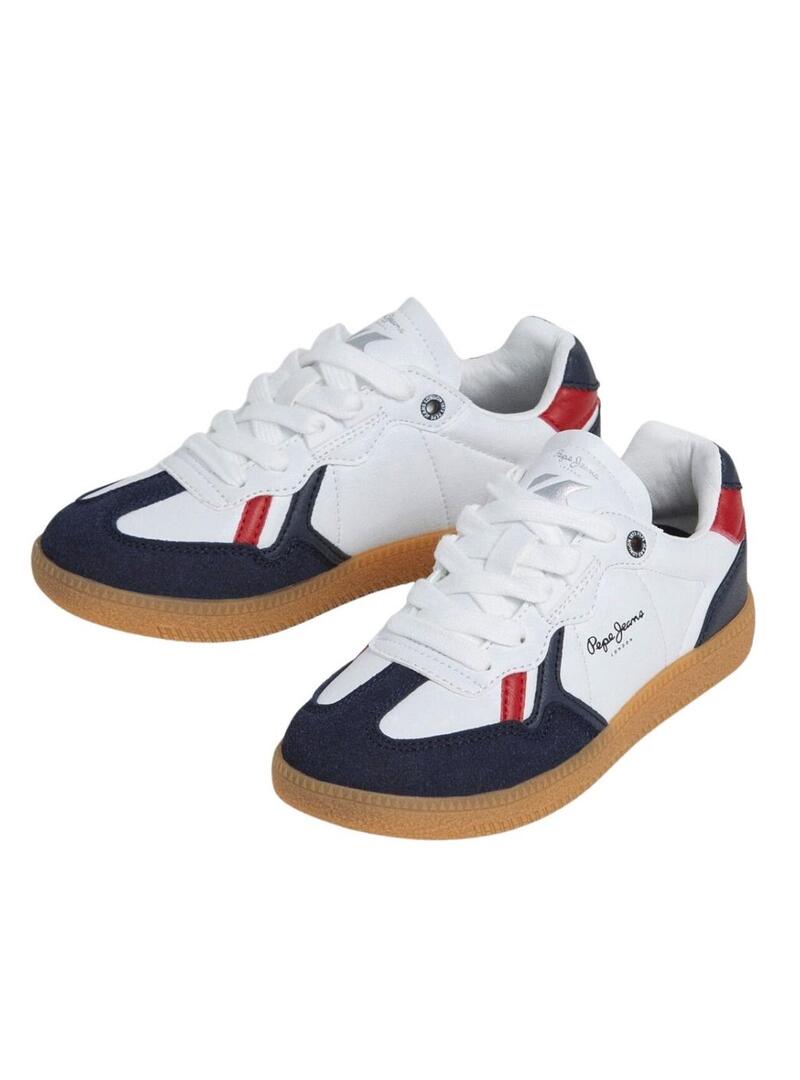 Scarpe Pepe Jeans Ball One bianche per bambino