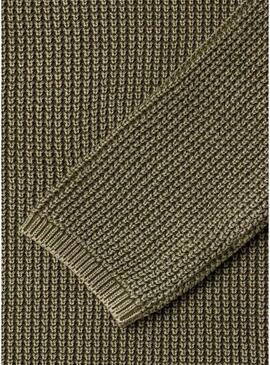 Maglia Pepe Jeans Talton verde per bambino