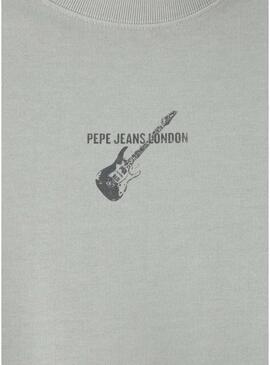 Felpa Pepe Jeans Gyo grigia per bambino