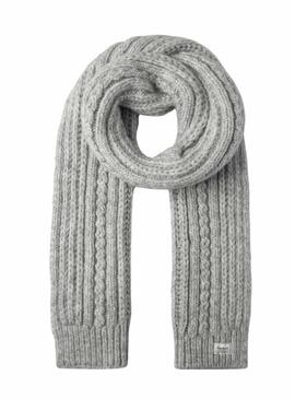 Sciarpa Pepe Jeans Skyler grigia per ragazza