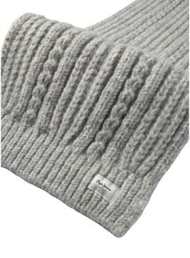 Sciarpa Pepe Jeans Skyler grigia per ragazza