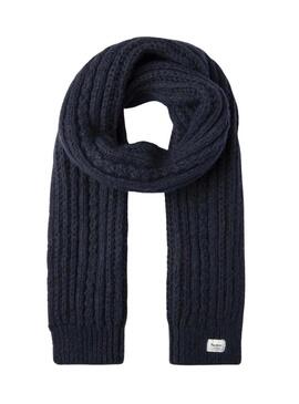 Sciarpa Pepe Jeans Skyler blu navy per bambina