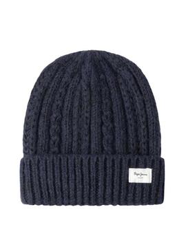 Cappello Pepe Jeans Skyler blu scuro per ragazze.