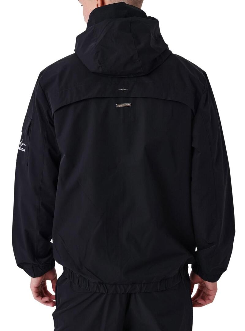 Giacca Project x Paris nera impermeabile per uomo