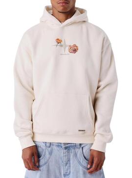 Felpa Project x Paris Roses beige per uomo
