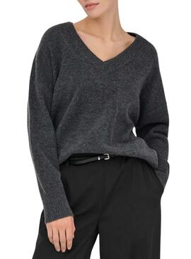 Maglia Only Mari grigio scuro per donna.