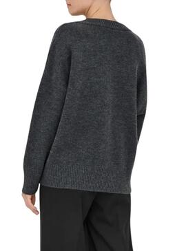 Maglia Only Mari grigio scuro per donna.