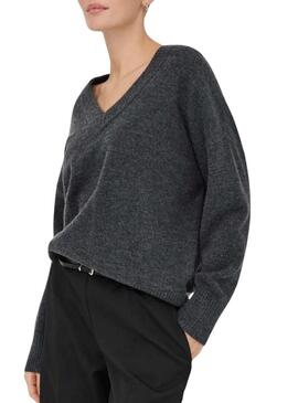 Maglia Only Mari grigio scuro per donna.