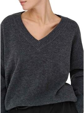 Maglia Only Mari grigio scuro per donna.