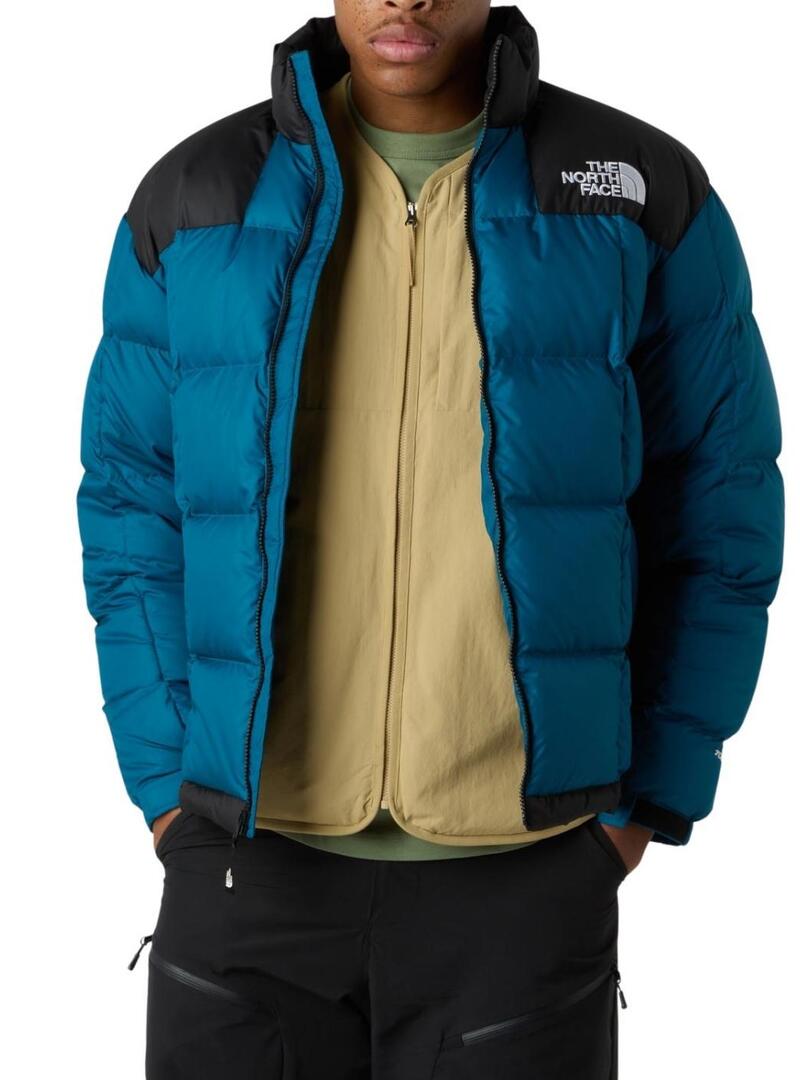 Giubbotto imbottito The North Face Lhotse blu per uomo.