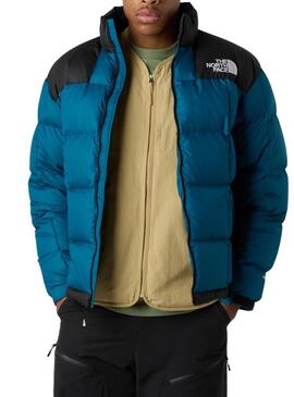 Giubbotto imbottito The North Face Lhotse blu per uomo.