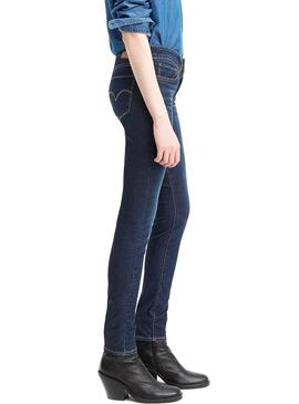 Jeans Levis 711 High Rullo per Donna