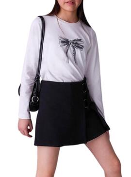 Maglietta Mayoral con fiocco bianco per bambina