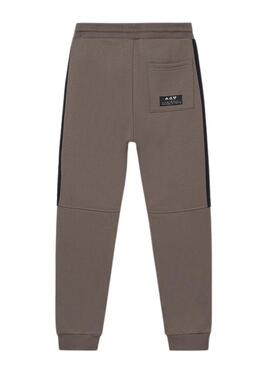 Pantaloni Mayoral jogger marrone per bambino