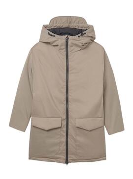 Parka Mayoral Caliza beige per bambino