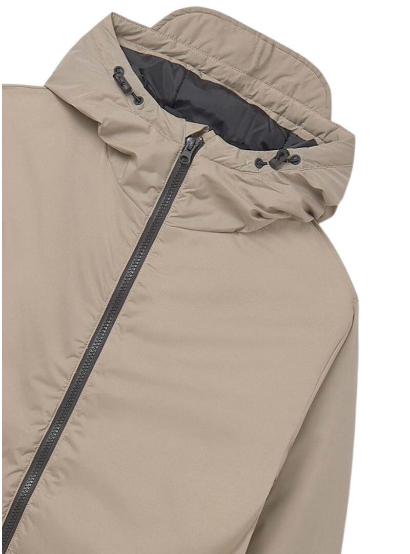 Parka Mayoral Caliza beige per bambino