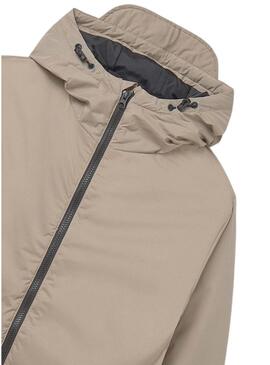 Parka Mayoral Caliza beige per bambino