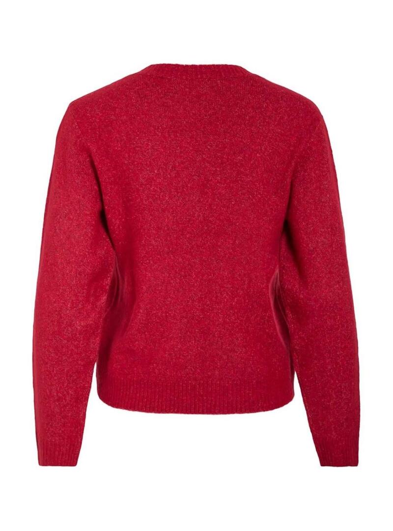Maglia Vila Vimiraz rossa per donna.