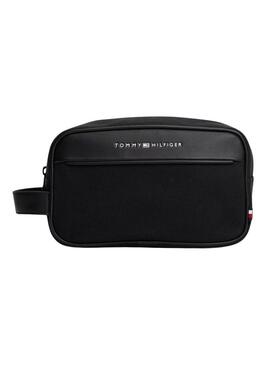Necessaire Tommy Hilfiger Foundation nero per uomo