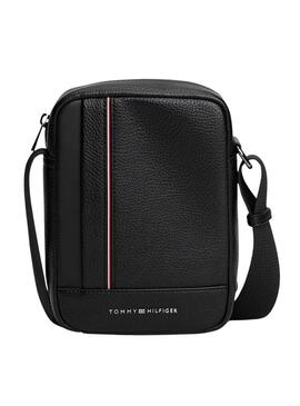 Borsa Tommy Hilfiger Central nera per uomo.